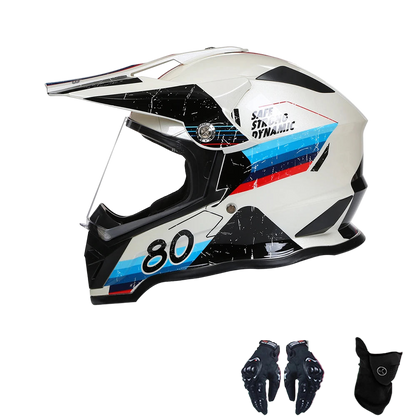 Casque Moto Cross 819 Intégral – Homologué DOT & ECE