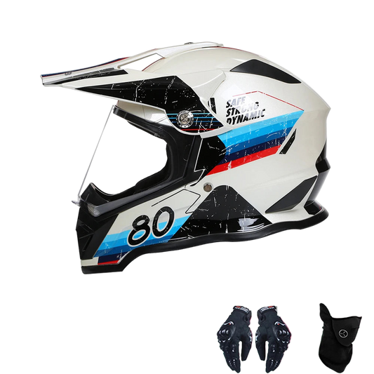 Casque Moto Cross Intégral – Homologué DOT & ECE