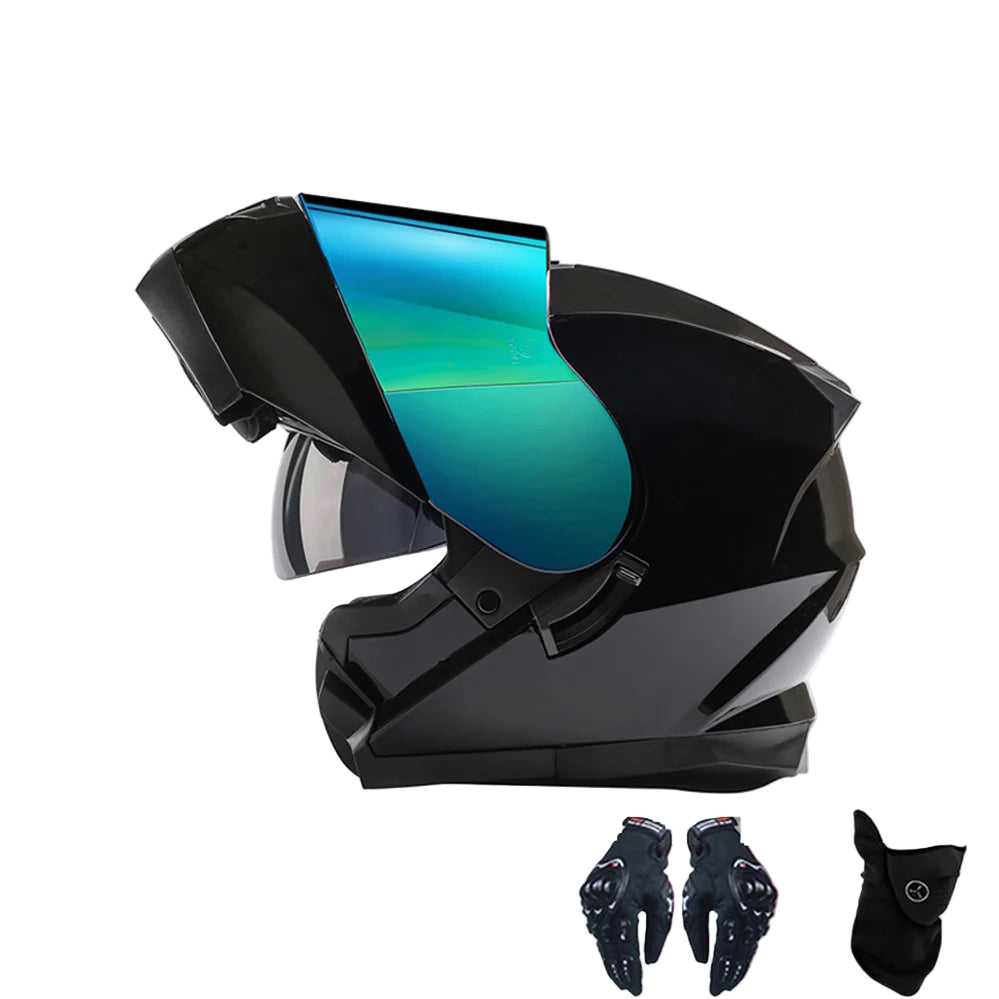 Casque Moto Modulable Double Visière ECE