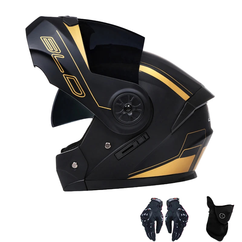 Casque Moto Modulable Flip Up BLD