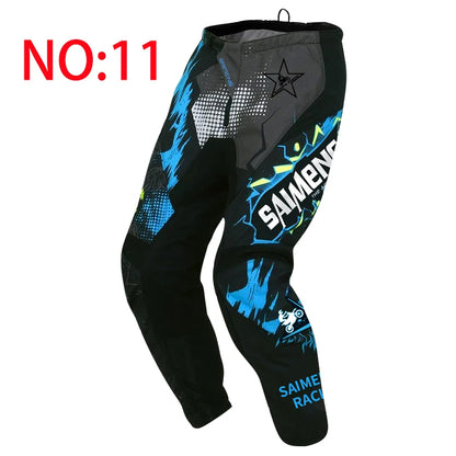 Pantalon Motocross MX SAIMENG RACING – Équipement Off-Road Haute Performance