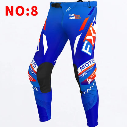 Pantalon Motocross MX SAIMENG RACING – Équipement Off-Road Haute Performance