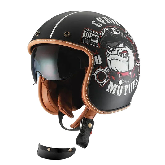 Casque Moto Jet ECE Style Open Face