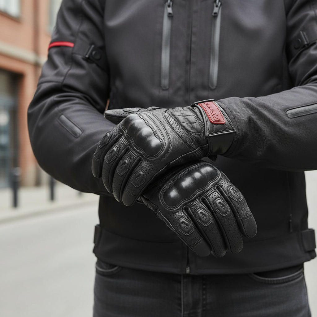 Gants Moto Vintage Café Racer ICON-10