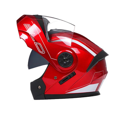 Casque Moto Modulable Double Visière BLD