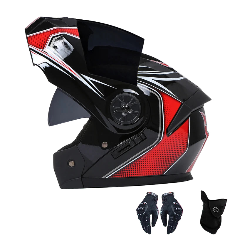 Casque Moto Modulable Flip Up BLD