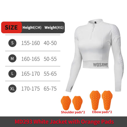 Veste Moto Femme CE – WOSAWE