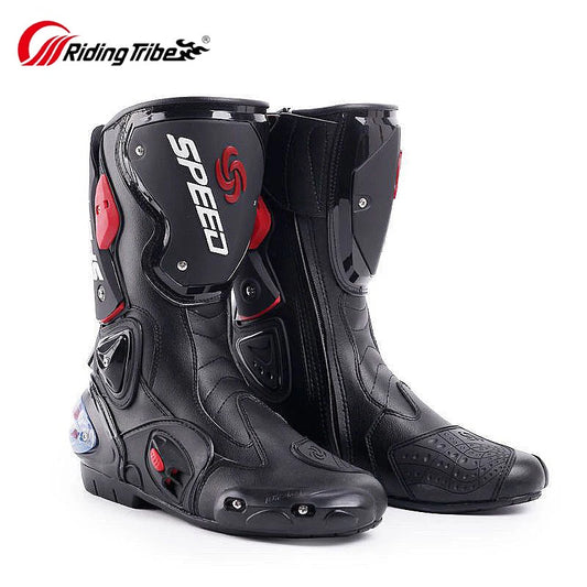 Bottes Moto Racing PRO-BIKER – Sécurité, Confort & Style Professionnel