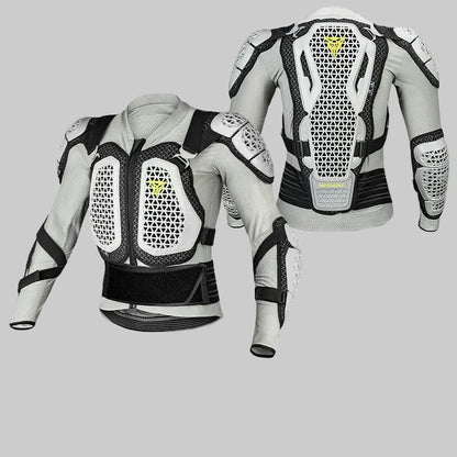 Veste de Protection Moto CE – Armure Complète 4 Saisons