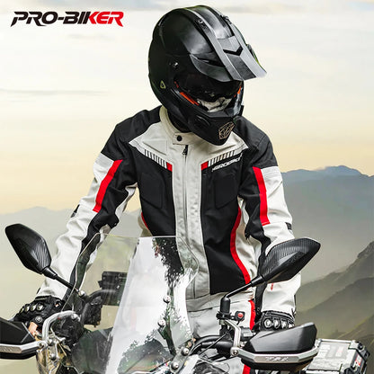 Veste Moto PRO BIKER – Protections Intégrées & Sécurité Renforcée
