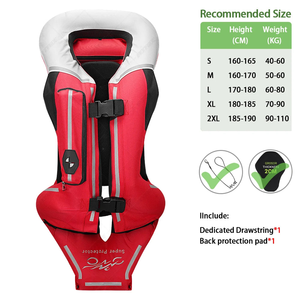 Gilet Airbag Moto HEROBIKER HQ