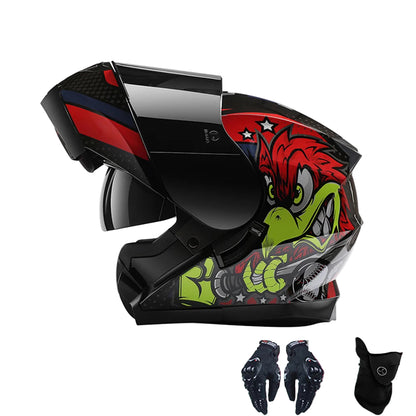 Casque Moto Modulable Double Visière ECE