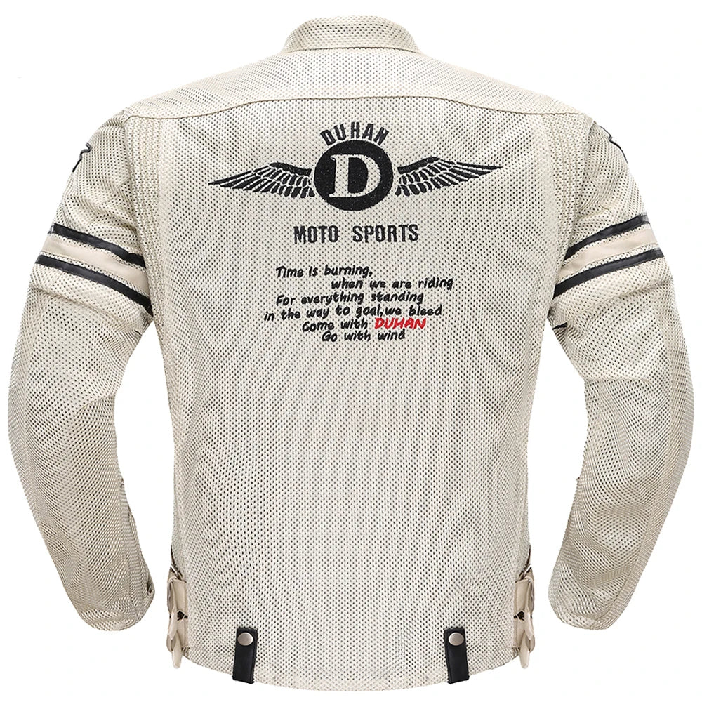 Ensemble Moto HEROBIKER DUHAN – Protection CE & Confort Respirant