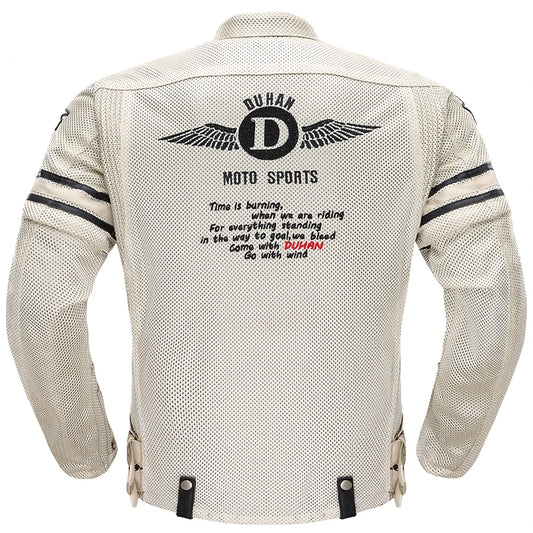 Ensemble Moto HEROBIKER DUHAN – Protection CE & Confort Respirant