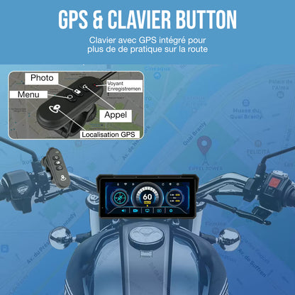 Écran moto JMCQ 8.1"
