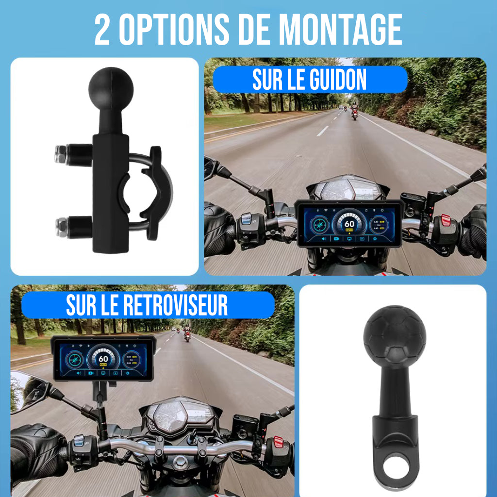 Écran moto JMCQ 8.1"